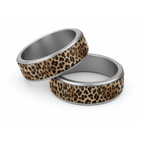 African Leopards Skin Pattern Classic Ring - Wonder Print Shop