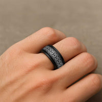 Celtic Knot Pattern Ver2 Spinner Ring - Wonder Print Shop