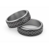 Celtic Knot Pattern Ver5 Classic Ring - Wonder Print Shop