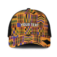 Kente African Pattern Mesh Trucker Cap - Wonder Print Shop