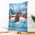 Switzerland Christmas Marmot Blanket Joyeux Noel