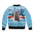 Switzerland Christmas Marmot Bomber Jacket Joyeux Noel - Wonder Print Shop