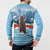 Switzerland Christmas Marmot Button Sweatshirt Joyeux Noel - Wonder Print Shop