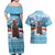 Switzerland Christmas Marmot Couples Matching Off Shoulder Maxi Dress and Hawaiian Shirt Joyeux Noel - Wonder Print Shop