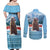 Switzerland Christmas Marmot Couples Matching Off Shoulder Maxi Dress and Long Sleeve Button Shirt Joyeux Noel - Wonder Print Shop