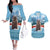 Switzerland Christmas Marmot Couples Matching Off The Shoulder Long Sleeve Dress and Hawaiian Shirt Joyeux Noel - Wonder Print Shop