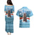 Switzerland Christmas Marmot Couples Matching Puletasi and Hawaiian Shirt Joyeux Noel - Wonder Print Shop