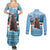 Switzerland Christmas Marmot Couples Matching Summer Maxi Dress and Long Sleeve Button Shirt Joyeux Noel - Wonder Print Shop