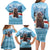 Switzerland Christmas Marmot Family Matching Long Sleeve Bodycon Dress and Hawaiian Shirt Joyeux Noel - Wonder Print Shop