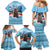 Switzerland Christmas Marmot Family Matching Mermaid Dress and Hawaiian Shirt Joyeux Noel - Wonder Print Shop