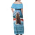 Switzerland Christmas Marmot Family Matching Off Shoulder Maxi Dress and Hawaiian Shirt Joyeux Noel - Wonder Print Shop