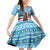 Switzerland Christmas Marmot Family Matching Off Shoulder Short Dress and Hawaiian Shirt Joyeux Noel - Wonder Print Shop