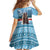 Switzerland Christmas Marmot Family Matching Off Shoulder Short Dress and Hawaiian Shirt Joyeux Noel - Wonder Print Shop