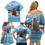 Switzerland Christmas Marmot Family Matching Off Shoulder Short Dress and Hawaiian Shirt Joyeux Noel - Wonder Print Shop