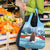 Switzerland Christmas Marmot Grocery Bag Joyeux Noel