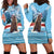 Switzerland Christmas Marmot Hoodie Dress Joyeux Noel - Wonder Print Shop