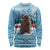 Switzerland Christmas Marmot Long Sleeve Shirt Joyeux Noel - Wonder Print Shop