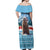 Switzerland Christmas Marmot Off Shoulder Maxi Dress Joyeux Noel - Wonder Print Shop