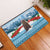 Switzerland Christmas Marmot Rubber Doormat Joyeux Noel