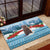 Switzerland Christmas Marmot Rubber Doormat Joyeux Noel