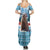 Switzerland Christmas Marmot Summer Maxi Dress Joyeux Noel