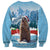 Switzerland Christmas Marmot Sweatshirt Joyeux Noel