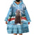 Switzerland Christmas Marmot Wearable Blanket Hoodie Joyeux Noel