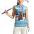 Switzerland Christmas Marmot Women Sleeveless Polo Shirt Joyeux Noel