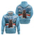 Switzerland Christmas Marmot Zip Hoodie Joyeux Noel