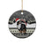 Switzerland Christmas Bernese Mountain Dog Ceramic Ornament Joyeux Noel - Wonder Print Shop