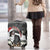 Switzerland Christmas Bernese Mountain Dog Luggage Cover Joyeux Noel - Wonder Print Shop