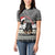 Switzerland Christmas Bernese Mountain Dog Women Polo Shirt Joyeux Noel