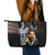 Happy MLK Day Leather Tote Bag I Have A Dream - His Dream Still - Wonder Print Shop