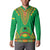 Personalised Guinea Bissau Button Sweatshirt Dashiki Pattern - Wonder Print Shop