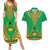 Personalised Guinea Bissau Couples Matching Summer Maxi Dress and Hawaiian Shirt Dashiki Pattern - Wonder Print Shop