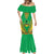 Personalised Guinea Bissau Mermaid Dress Dashiki Pattern - Wonder Print Shop