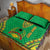 Personalised Guinea Bissau Quilt Bed Set Dashiki Pattern - Wonder Print Shop