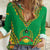 Personalised Guinea Bissau Women Casual Shirt Dashiki Pattern