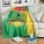 Personalised Guinea Bissau Blanket Coat Of Arms - African Pattern