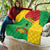 Personalised Guinea Bissau Quilt Coat Of Arms - African Pattern - Wonder Print Shop