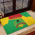 Personalised Guinea Bissau Rubber Doormat Coat Of Arms - African Pattern - Wonder Print Shop