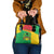 Personalised Guinea Bissau Shoulder Handbag Coat Of Arms - African Pattern