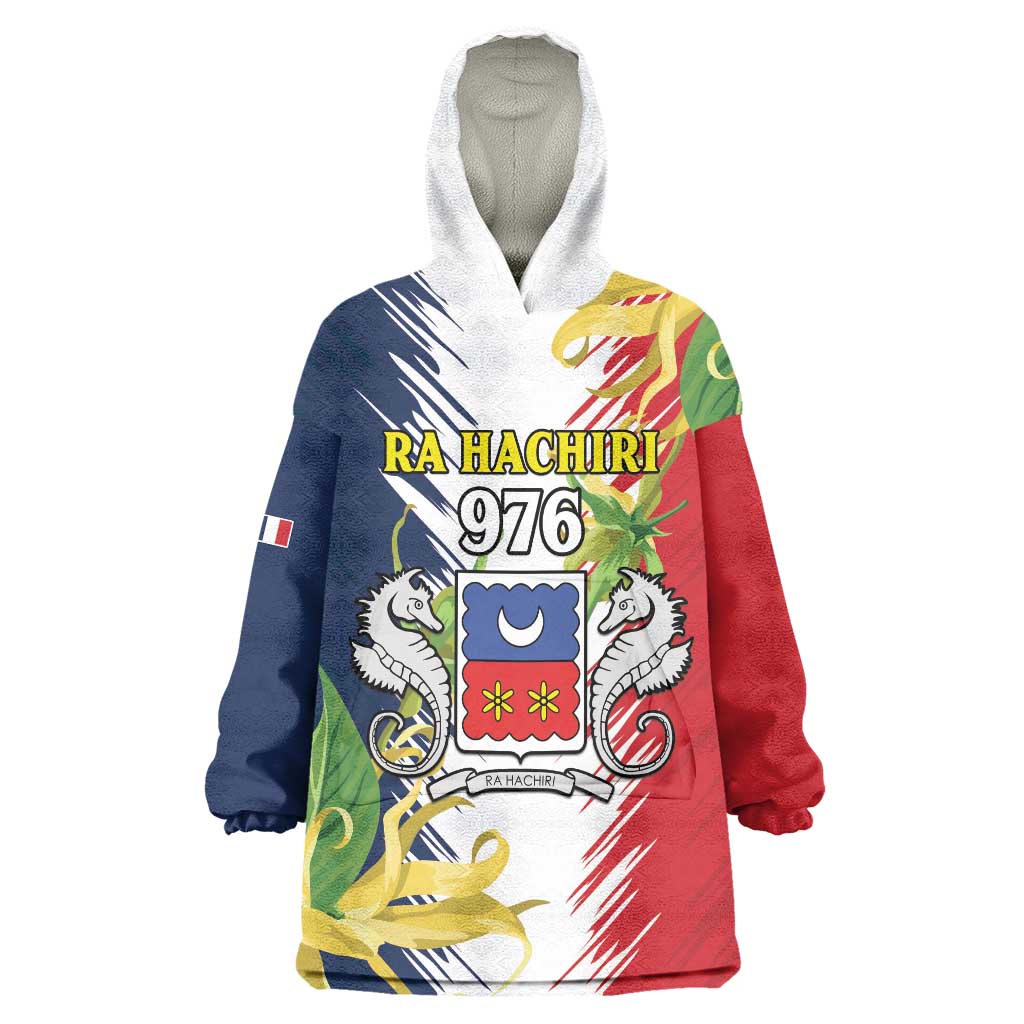 Ra Hachiri 976 Wearable Blanket Hoodie Coat Of Arms With Ylang Ylang