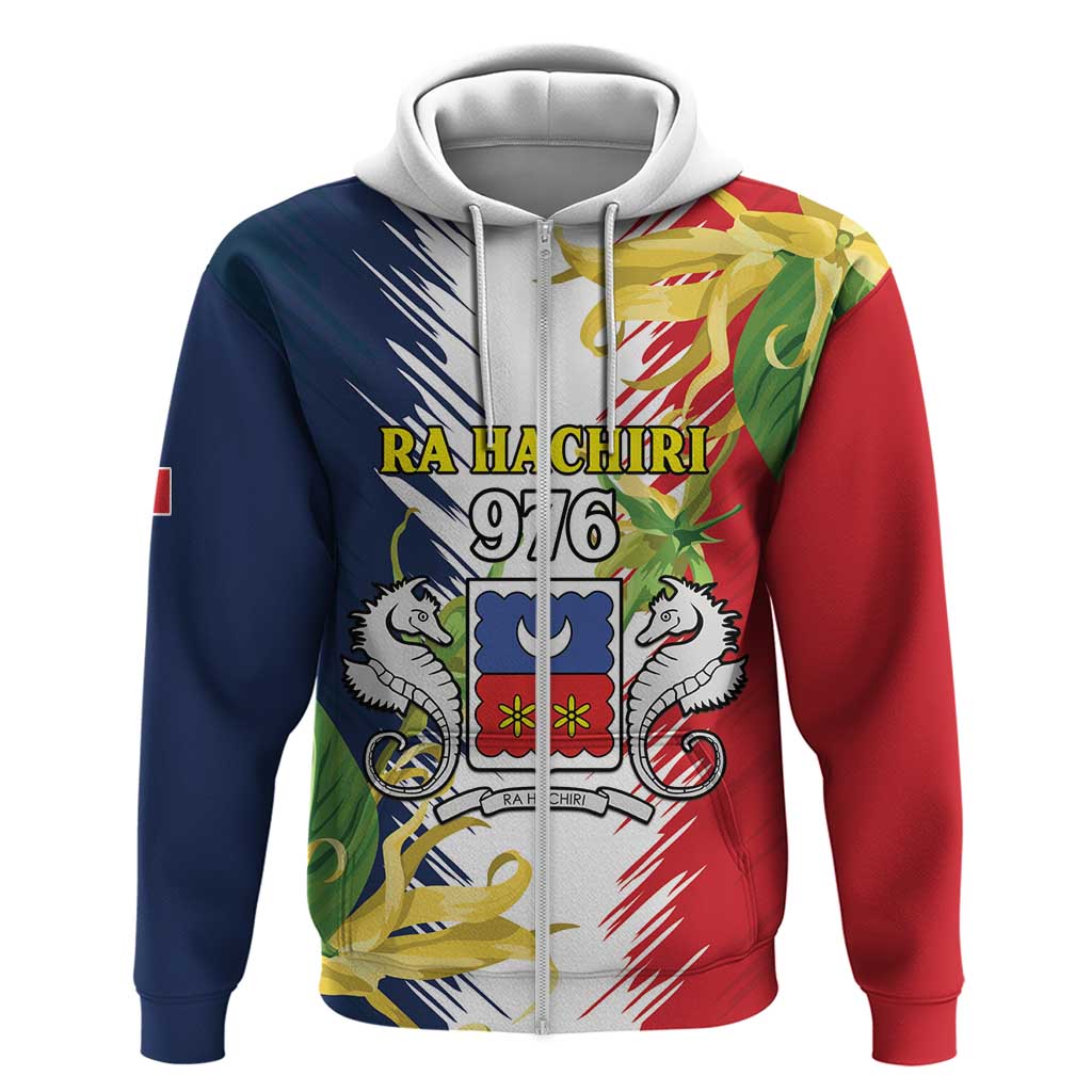 Ra Hachiri 976 Zip Hoodie Coat Of Arms With Ylang Ylang