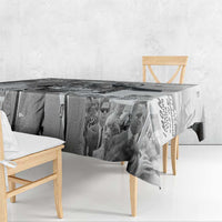 Civil Rights Leaders Tablecloth Freedom Is Equal Housing Too