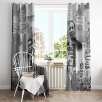 Civil Rights Leaders Window Curtain Freedom Is Equal Housing Too