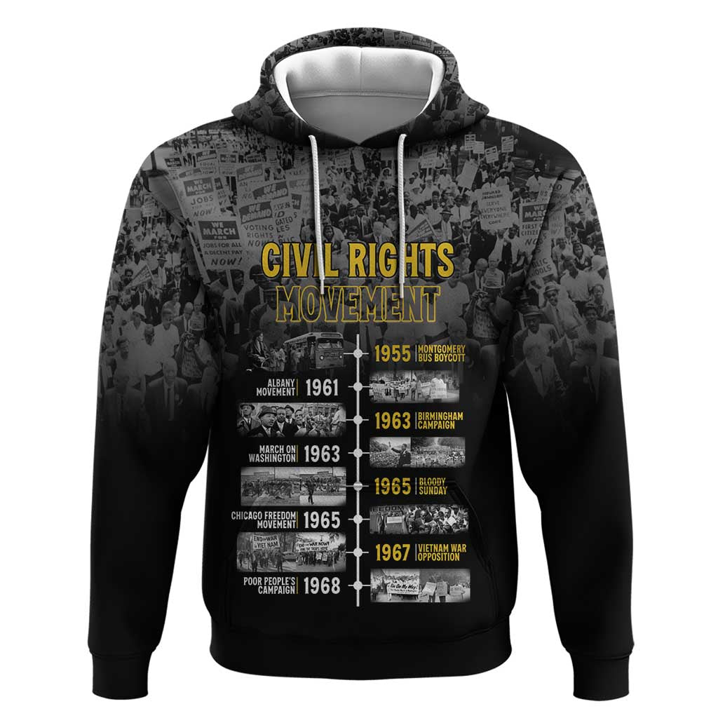 Black History Month Hoodie Civil Rights Movement