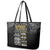 Black History Month Leather Tote Bag Civil Rights Movement