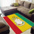 Personalised Guinea Area Rug Coat Of Arms Flag Style