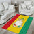 Personalised Guinea Area Rug Coat Of Arms Flag Style